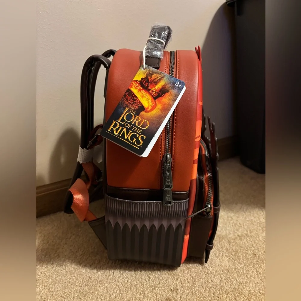 Loungefly Lord of the Rings Black Gates LOTR Exclusive BAM Mini Backpack - Picture 9 of 16